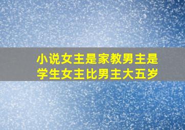 小说女主是家教男主是学生女主比男主大五岁