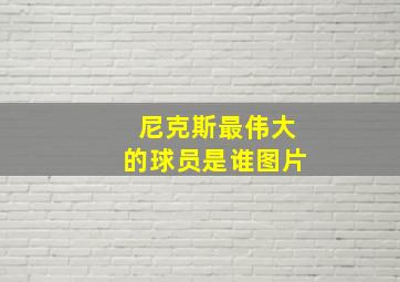 尼克斯最伟大的球员是谁图片