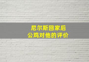 尼尔斯回家后公鸡对他的评价