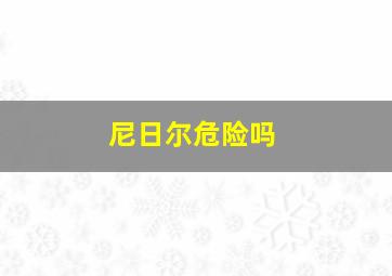 尼日尔危险吗