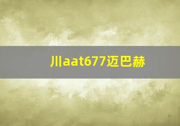 川aat677迈巴赫