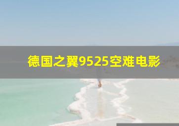 德国之翼9525空难电影