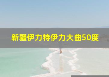 新疆伊力特伊力大曲50度