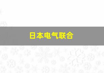 日本电气联合