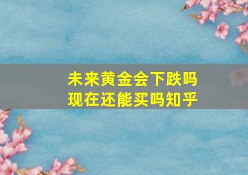 未来黄金会下跌吗现在还能买吗知乎