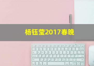 杨钰莹2017春晚