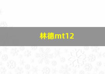 林德mt12