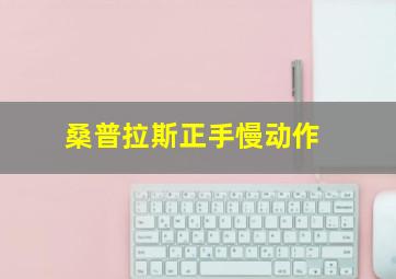 桑普拉斯正手慢动作