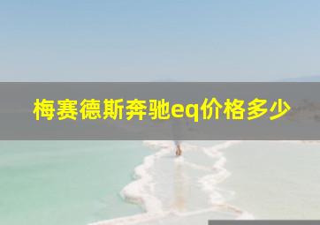 梅赛德斯奔驰eq价格多少