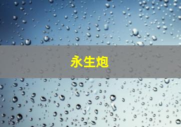 永生炮