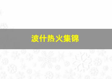 波什热火集锦