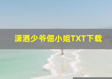 潇洒少爷倔小姐TXT下载