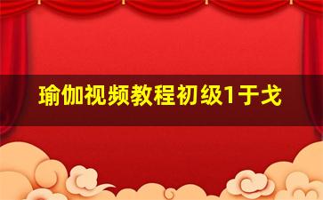 瑜伽视频教程初级1于戈