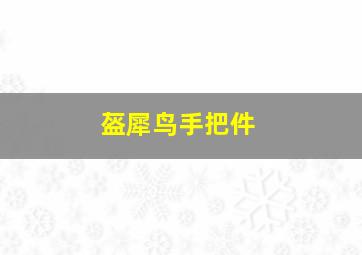 盔犀鸟手把件