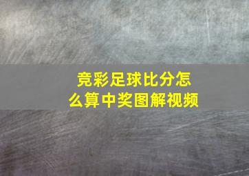 竞彩足球比分怎么算中奖图解视频