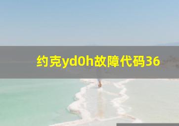 约克yd0h故障代码36