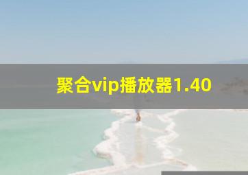 聚合vip播放器1.40