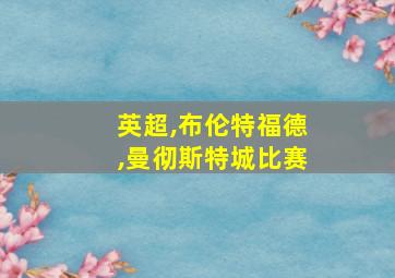 英超,布伦特福德,曼彻斯特城比赛