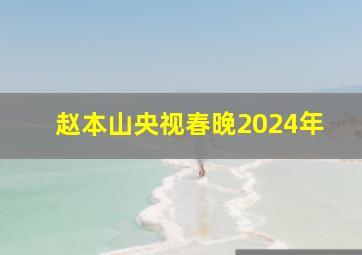 赵本山央视春晚2024年