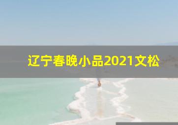 辽宁春晚小品2021文松