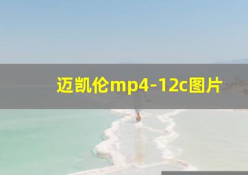 迈凯伦mp4-12c图片