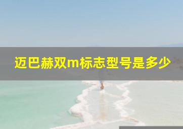 迈巴赫双m标志型号是多少