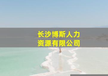 长沙博斯人力资源有限公司