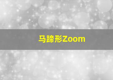 马蹄形Zoom