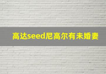 高达seed尼高尔有未婚妻