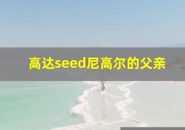 高达seed尼高尔的父亲