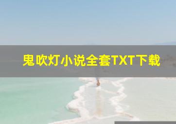 鬼吹灯小说全套TXT下载