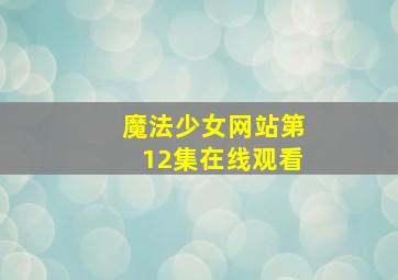 魔法少女网站第12集在线观看