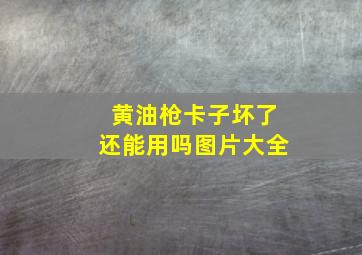 黄油枪卡子坏了还能用吗图片大全