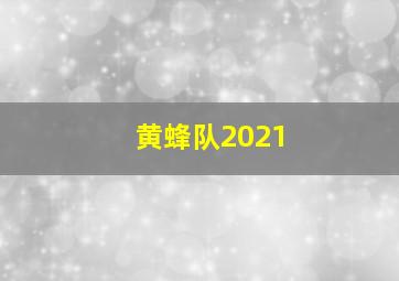 黄蜂队2021